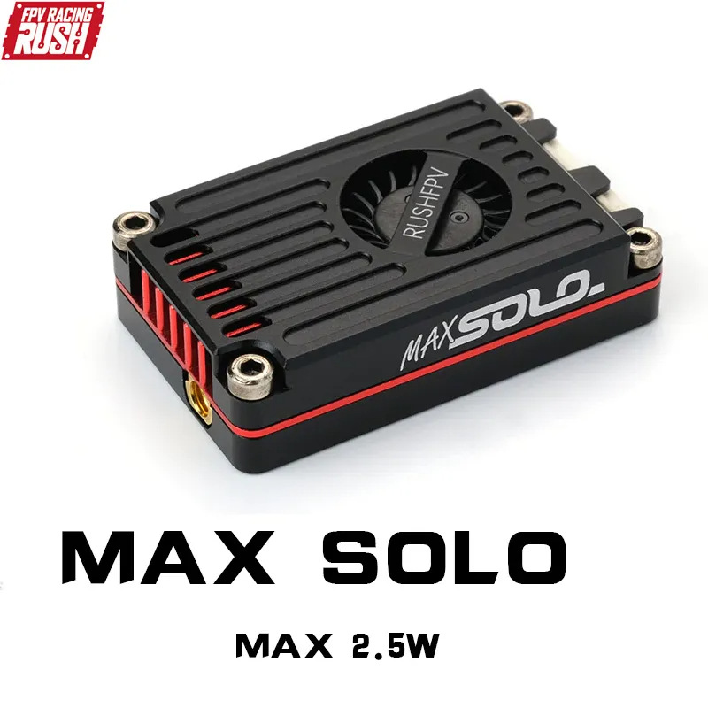 Rushfpv Rush Max Solo 5.8G 2.5W Vtx - RUSHFPV MAX SOLO 2.5W VTX 5.8GHz