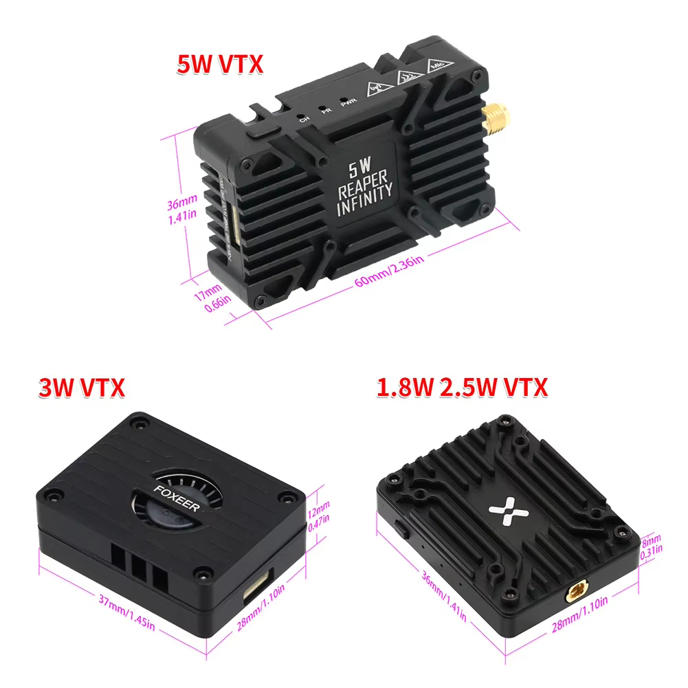 Foxeer Reaper Extreme Infinity - Foxeer Reaper Extreme 2.5W Vtx recensione e prezzo